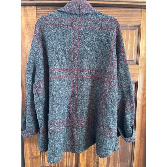 Free People Windowpane Cardigan XS/S - Picture 7 of 7